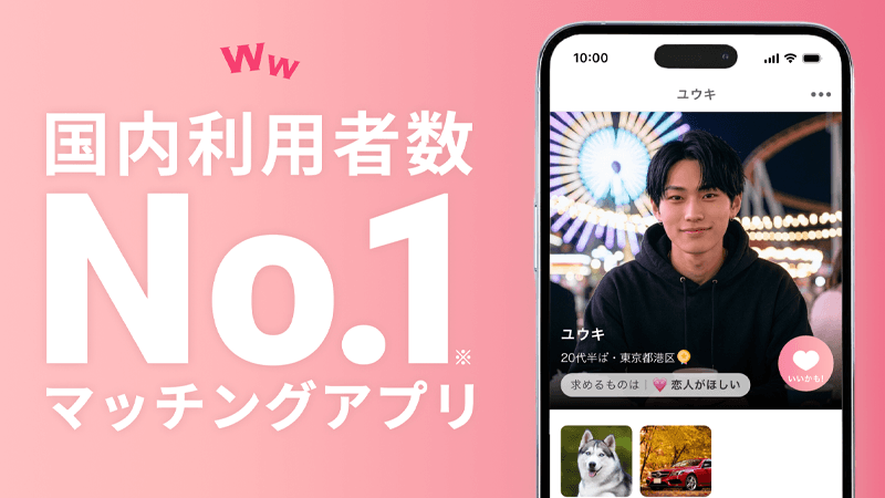 ワクワクメールの出会いやすさと特徴を紹介するイメージ